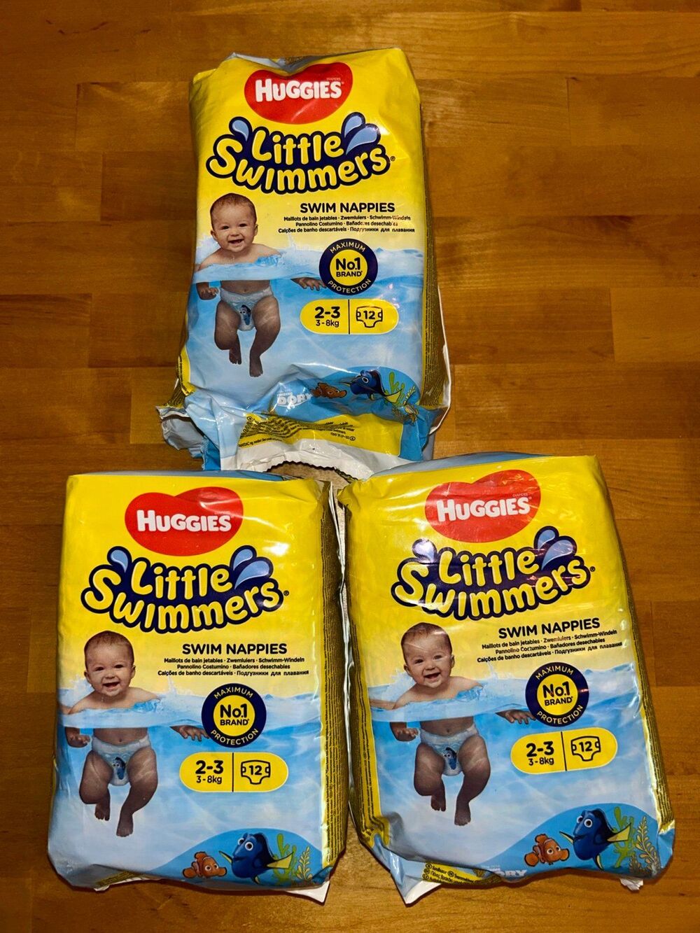 Huggies Little Swimmers Nappies Diapers Size 2-3
